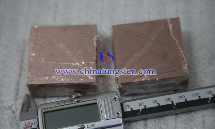 tungsten copper block picture