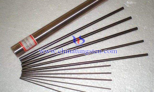 tungsten copper rod picture